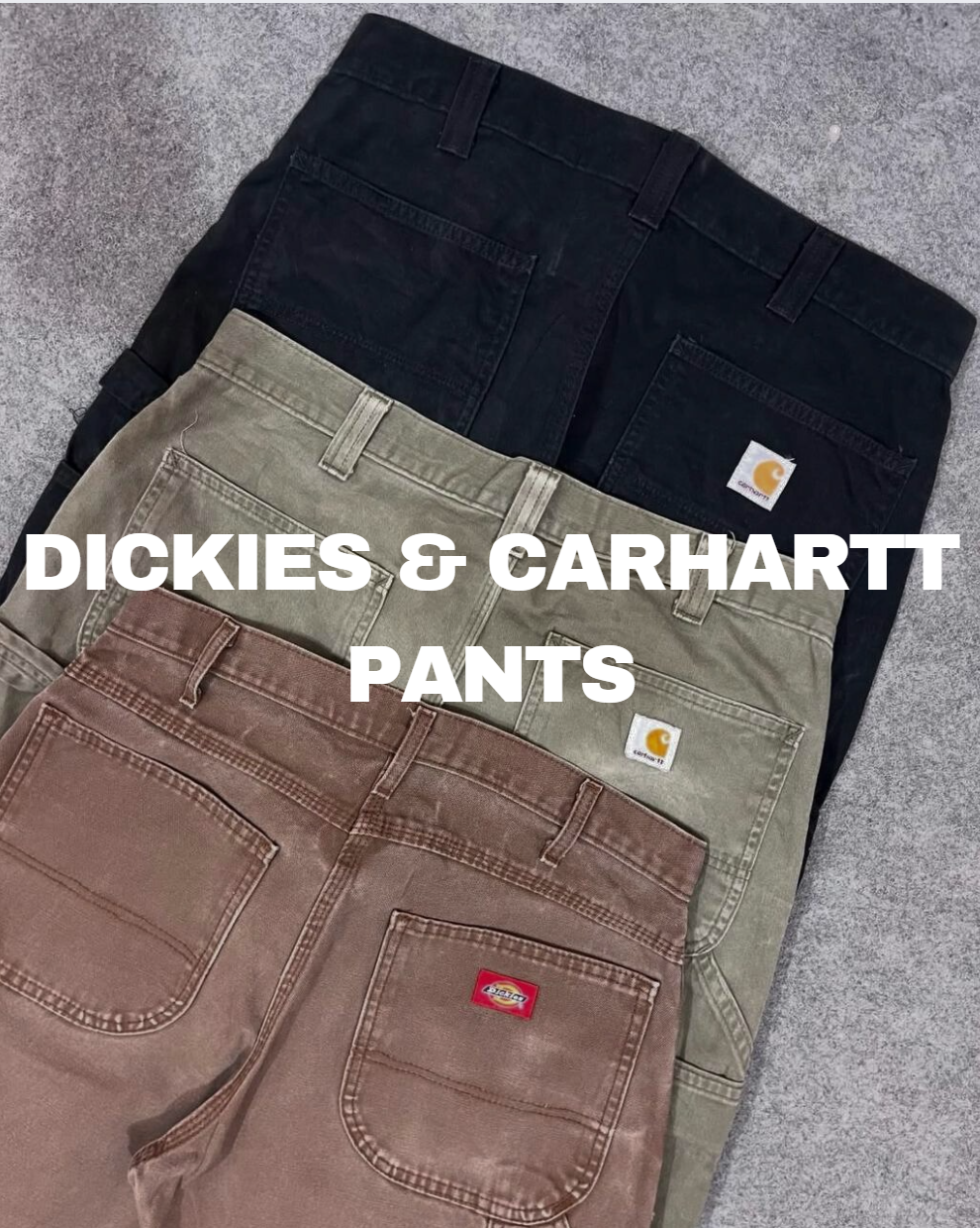5 carhartt and dickies shorts