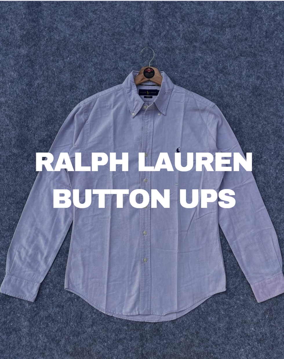 4 ralph lauren button ups
