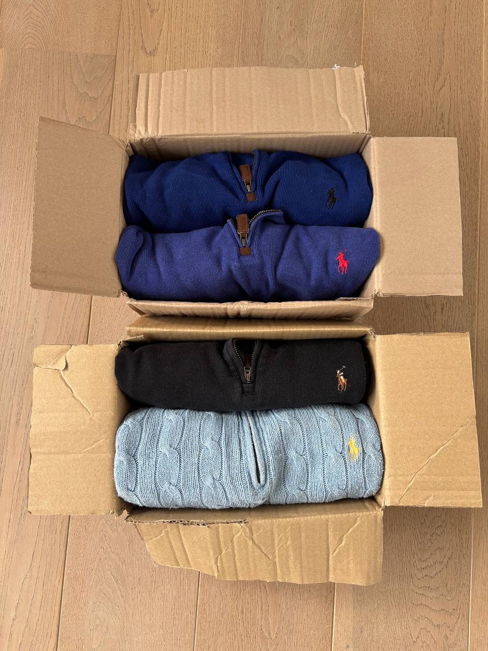 5 ralph lauren 1/4 zip only