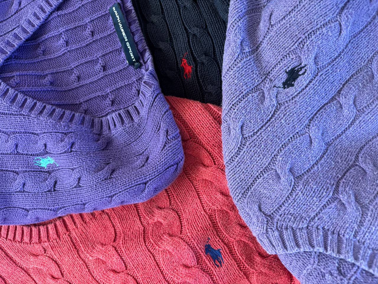 5 ralph lauren cable knit only