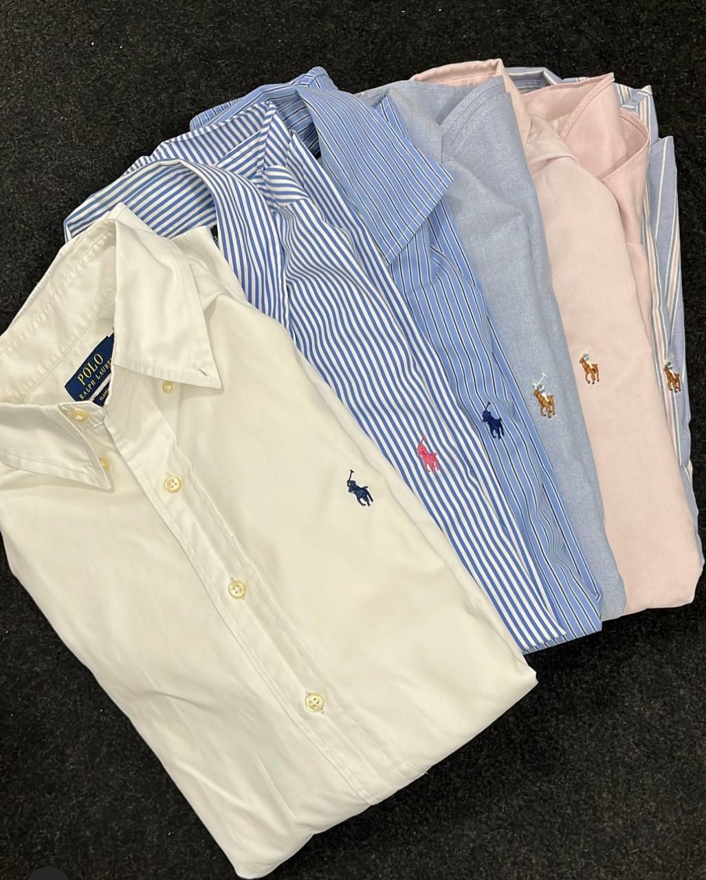 4 ralph lauren button ups