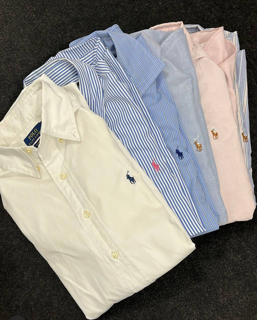 4 ralph lauren button ups